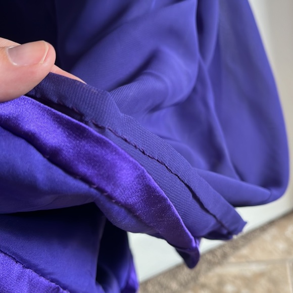 💜 Long strapless Bridesmaid Dress 💜 - Picture 5 of 5